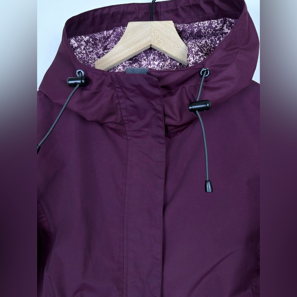 Kari Traa Molster Jacket Plum Hooded Women’s M - Picture 5 of 13